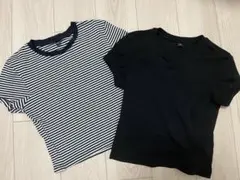 ミニT ボーダー＋ブラック　Mサイズ