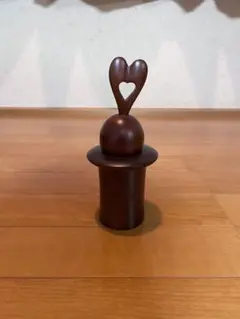 北欧ヴィンテージ】木製 ペーパーナプキンホルダー 鳥モチーフ パイン
