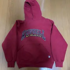 00s ナイキ エンゼルス センタースウォッシュ MLB パーカー 赤 古着 