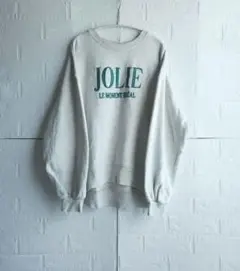 オーバーサイズスウェット グレー