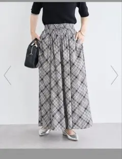 Greenparks未使用　サラフレワイドパンツ