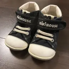 ミキハウス ファーストシューズ 13cm 黒