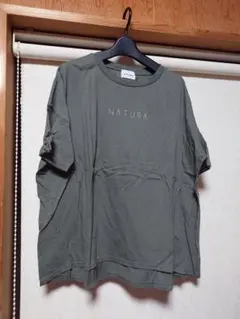 ブルーレイクマーケット　半袖Tシャツ オリーブグリーンのサムネイル