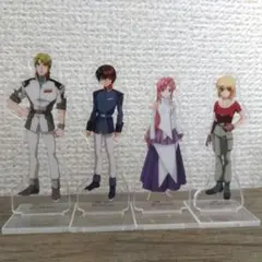 ガンダムSEED 一番くじ アクリルスタンド キラ　カガリ　ラクス　ムウ