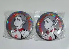 ハイキュー ポートレート シャイニー 缶バッチ 夜久 セット