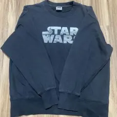 STAR WARS ブラック トレーナー M