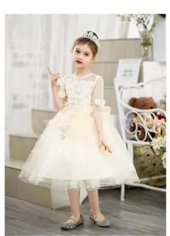 【yfzh322】子どもドレス フォーマル 女の子 120cm 新品未使用