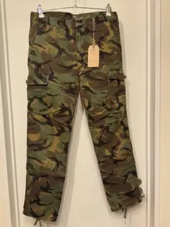 INNOCENCE NYC デストロイ加工 迷彩 カモ柄 カーゴパンツ XL - メルカリ
