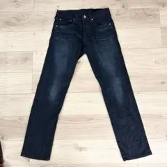 Levi's 501 짙은 감색 스트레칭 스트레이트 데님 인디고 W31