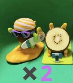 ゼスプリ キウイブラザーズ ゴールド グリーン 4体セット