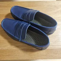 メンズローファー ドライビングシューズ 軽量 コインローファー スリッポン