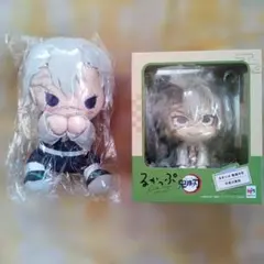 鬼滅の刃　不死川実弥　るかっぷ　ぴたぬい　フィギュア　ぬいぐるみ