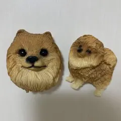 ポメラニアン 犬 マグネット2個セット