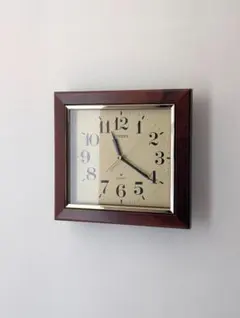 ビンテージ シチズン ウッド製 ウォールクロック ミッドセンチュリー 掛け時計