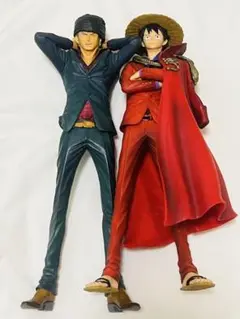 ワンピース フィギュア ルフィ＆ゾロ 2体セット 中古品