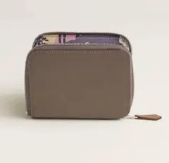 【7/4迄限定価格】HERMES シルクインコンパクト　エトゥープのサムネイル