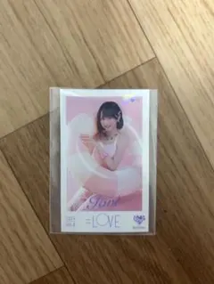 野口衣織 ＝LOVE ミニフォトカード レア