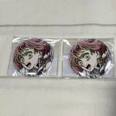 鬼滅の刃 ウェブショップくじ E賞箔押し缶バッジ 甘露寺蜜璃2個セット