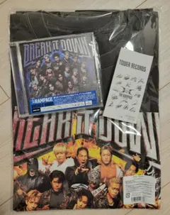 THE RAMPAGE TシャツMサイズ & CD & タワレコレシートセット