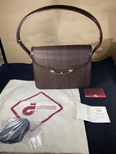 comtesse コンテス　鞄　ホースヘアアンドレザーのサムネイル