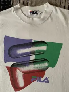 90s XL FILA vtg Tシャツ フィラ ビンテージ ビックロゴ