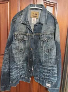 ダークデニム ストレッチジャケット Mサイズ