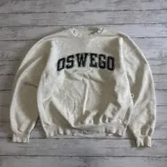 t*n様 ヴィンテージ　90s OSWEGO ロゴ スウェット XL USA製