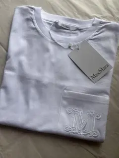 ⭐️Max Mara マックスマーラ ロゴ刺繍 T 上質 PAPAIA ホワイト ⭐️Max Mara マックスマーラ ロゴ刺繍 Tシャツ 上質 PAPAIA 各色