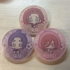 ブルーロック お名前バッジコレクション 糸師 冴 千切 豹馬 御影玲王 セット