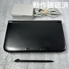 【動作品】ニンテンドー3DS LL 本体ブラック 充電器セット