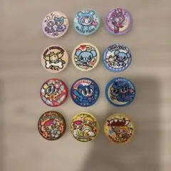 ナルミヤキャラクターズ 刺繍缶バッジ 12個 コンプリート