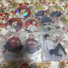 呪術廻戦 セガラッキーくじ アクスタ＆缶バッジセット