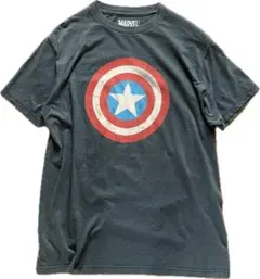 marvel マーベル キャプテンアメリカ Tシャツ L