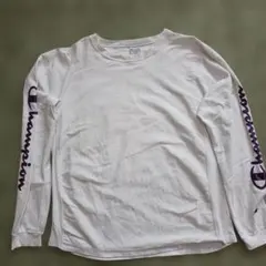 Champion Reverse Weave ホワイト ロンT Lサイズ