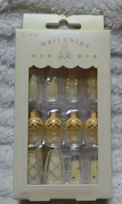 未使用　ちいかわ　うさぎネイルチップ　粧美堂のサムネイル
