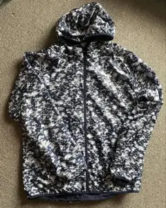 PUMA フルジップ ウィンドブレーカー Lサイズ ネイビー・カモフラージュ