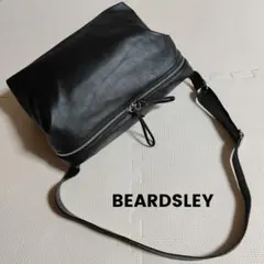 BEARDSLEY　ビアズリー ショルダーバック レザー ブラック　黒のサムネイル