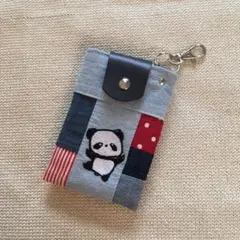 デニムリメイク・くまポーチ | Mercari
