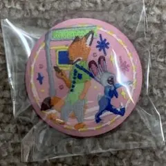 ディズニー刺繍缶バッジ2 ズートピア