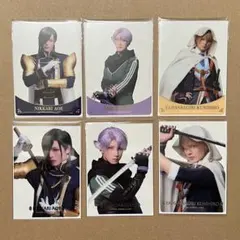 刀ミュ夜半クリアカード青江・五月雨・山姥切国広６種セット