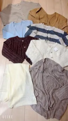 ♡カーディガン　アウター　羽織り　8着まとめ売り　セット