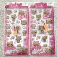 【正規品】日焼け　ギャルキティ　サンリオ ドロップジェリーシール2枚　まとめ売り