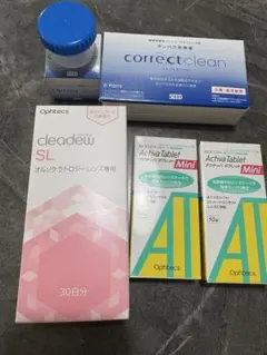 Ophtecs cleadew SL オルソケラトロジーレンズ専用 2箱 - メルカリ
