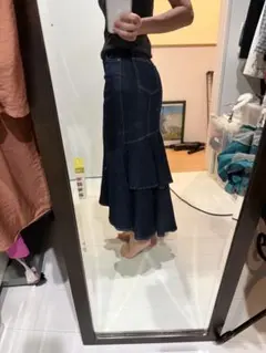 eimy istoire デニム マーメイド ロングスカート M