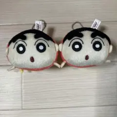 クレヨンしんちゃん 寝そべりポーズマスコット　2個