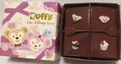 スウィートダッフィー2012限定のダッフィー＆シェリーメイ ピアス4個セットのサムネイル