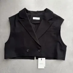 【未使用】PAGEBOY テーラーショートダブルボタンベストのサムネイル