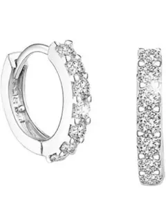 ピアス CZダイヤ（キュービックジルコニア）（両耳用）天然石