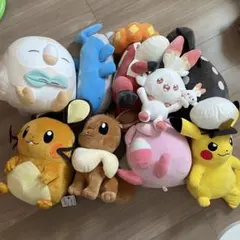 ポケモン　ぬいぐるみ　まとめ売り 9点