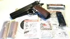 東京マルイ エアコキガバメント 新品マガジン 純正&カラーグリップ付きのサムネイル